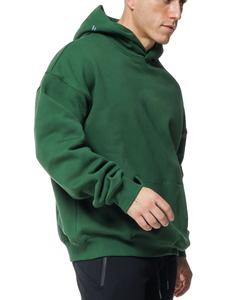 Custom Embroidered Men's High Quality 100% Cotton French Terry Oversize Hoodie <b>Thick</b> <b>Fleece</b> Drop Shoulder Streetwear Beaded - Product Image 6