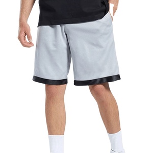 Short de sport double couche pour homme Design personnalisé Respirant Séchage rapide Coupe ample pour l'entraînement en salle de sport Course à pied et tenue décontractée Teint uni - Product Image 2