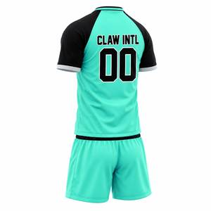ชุดเสื้อฟุตบอล Claw Intl สำหรับผู้ชาย แขนสั้น แห้งเร็ว ผลิตจากโพลีเอสเตอร์ พิมพ์ชื่อทีมด้านหลัง เอวยางยืด ทรงปกติ - Product Image 4