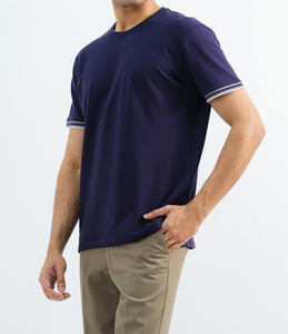 T-shirt pull à manches courtes pour homme, design tendance, haute qualité, faible MOQ, poids lourd 260g, coupe ample, respirant - Product Image 3