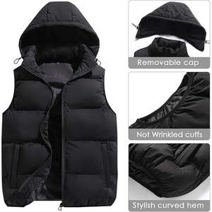 Gilet matelassé léger et respirant coupe-vent pour homme – Idéal pour l'hiver - Product Image 4