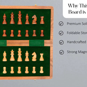 ILAHI's Eco-Friendly Rustic Polished Rectangle <b>Chess</b> <b>Board</b> Game 100% Handmade Pure Wood Animal/Love Style Customized Size <b>Chess</b> - Product Image 1