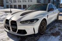 BMW M3 CS 2024 Usado en Buen Estado, Edición Limitada, Modelo CS, 543 hp, Motor de 6 Cilindros con Doble Turbo, Tracción en las Cuatro Ruedas, Color Blanco Sólido Congelado