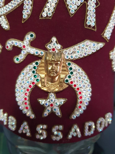 2026 Vintage Maroon Wool Tassel Shriners Fez Hat High Quality Custom Freemasons Masonic Hat Best Sale Hot Outdoor Beach Sports - Product Image 2