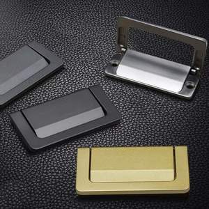 Tiradores de latón hechos a mano para gabinetes, modernos, decorativos, dorados, para cajones de cocina y armarios - Product Image 6