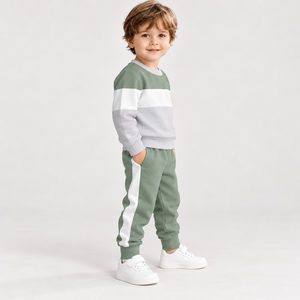 Ensemble de survêtement 2 pièces pour garçon, sweat-shirt et pantalon de jogging, Mamas Boy, haute qualité, personnalisable - Product Image 2