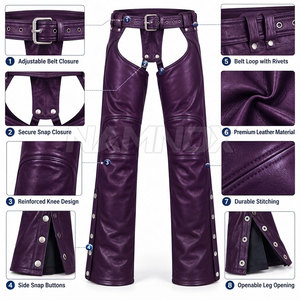 Último Diseño, Servicio OEM, Pantalones de Cuero para Hombre, Cómodos y de Primera Calidad - Product Image 4