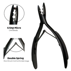 Premium MAGMA BEAUTY <b>Micro</b>-Link Stainless Steel Hair <b>Extension</b> Tools Comprehensive Pliers & Accessories for Professional Use - Product Image 2