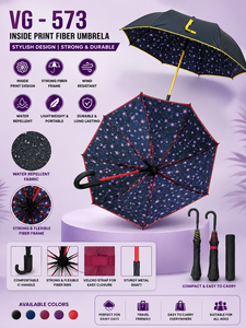 Parapluie Automatique Premium Léger à 3 Plis, Résistant au Vent et Hydrofuge, Portable pour Voyages et Jours Pluvieux ou Ensoleillés - Product Image 6