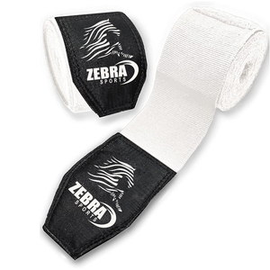 ผ้าพันมือฝ้ายแบบกำหนดเอง 2 ชิ้น สำหรับมวยไทย MMA คิกบ็อกซิ่ง ฝึกซ้อมต่อสู้ ขนาด L ผลิตในปากีสถาน ราคาขายส่ง - Product Image 4
