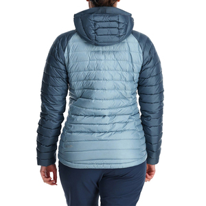 Outdoor Winter Cotton Polyester Waterproof Windproof Hooded Women Puffer Jackets Custom Design Plus Size Front Logo Wholesale - Product Image 2