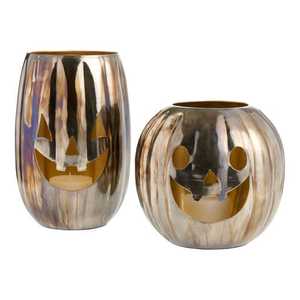 Sheet Iron Metal <b>Tealight</b> <b>Candle</b> <b>Holder</b> Set of 2 Custom design Heat Resistance Metal Votive <b>Candle</b> <b>Holder</b> Set For Festival Decor - Product Image 4