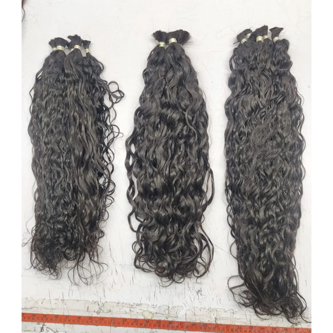 UNPROCESSED UNCHEMICALISED INDIAN NATURAL CURLY BULK HAIR 100% RAW SINGLE DONOR RAW HAIR NO WEFT | HAIR CUT | HAIR