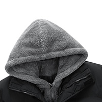 Veste parka à capuche zippée pour homme, coupe-vent, haute qualité, dernière mode 2025