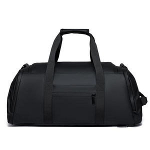 Large Capacity Weekend <b>Overnight</b> <b>Bag</b> <b>Men</b> Carry on Luggage Handbag Trip Gym Vintage Canvas Heavy Duty Padded Wet Pocket Gym <b>Bags</b> - Product Image 2
