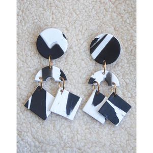 Handmade Durable Lightweight <b>Resin</b> <b>Earrings</b> Party Wear Crystal Fashion Accessories Jewelry - Product Image 1