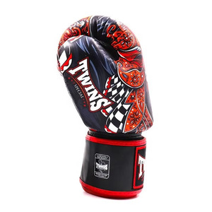 Gants de boxe de qualité supérieure en cuir de vachette véritable, prix de gros RTS, pour entraînement et sparring, modèle AS-BG-407 - Product Image 6