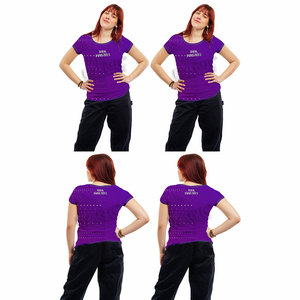 Ropa de Alta Calidad, Camisetas para Mujer, Camisetas Ajustadas, Camisetas con Logotipo Personalizado - Product Image 6