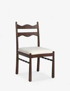 Silla de Comedor Moderna de Madera Maciza con Asiento Tapizado, Silla Contemporánea para Restaurante, Cafetería, Hogar y Hotel - Product Image 2