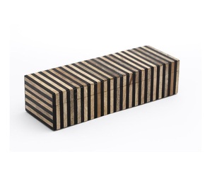 Caja de Almacenamiento de MDF con Incrustaciones de Resina Estilo Famoso, Caja Decorativa con Incrustaciones de Resina, Joyero de Resina a un Precio de Fábrica Muy Bajo - Product Image 1
