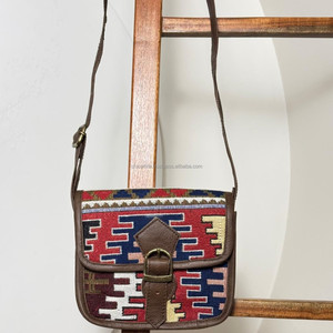 Suministro de fábrica, nuevo bolso de hombro con patrón Tribal de moda para mujer, bolso de diseñador de moda, bolsos cruzados de lujo de cuero genuino - Product Image 4