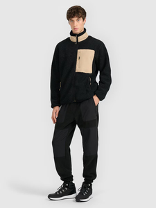 Chaqueta de Invierno Cálida con Cierre Completo, Chaqueta de Lana Sherpa Suave, Abrigo de Moda para Exteriores, Chaqueta Casual con Cuello Alto y Cierre de Cremallera, Diseño Personalizado para Hombre - Product Image 2