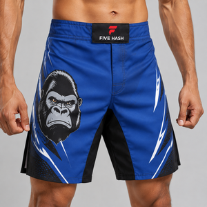 Shorts de MMA athlétiques offrant un confort respirant, une qualité supérieure et une durabilité longue durée pour l'entraînement aux arts martiaux - Product Image 4