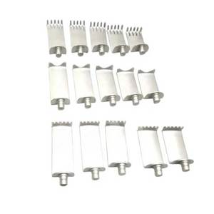 Kit de 6 élévateurs orthopédiques Azicon Karlin XL Magnum Cobb pour dissection de la colonne lombaire, rétraction périostale des tissus profonds - Product Image 2