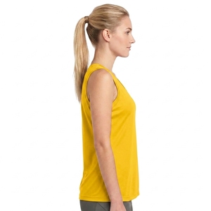 Women's Athletic Sleeveless Tank <b>Top</b> Gym Fitness T Shirt Breathable Lightweight Sportswear Manufacturer - Product Image 5