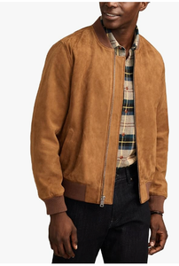 <b>Mens</b> <b>Suede</b> <b>Jacket</b> Luxury Casual Outerwear Soft Hand Feel Modern Style OEM Custom Wholesale Manufacturer Sample Service Available - Product Image 3