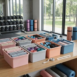 OEM Custom PP Plastic Storage Box With Lid Stackable Outdoor Storage Container - Product Image 6