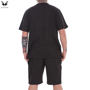 Conjuntos Cortos de Verano al por Mayor de Moda: Top de Manga Corta con Cuello Redondo, Conjuntos de Camisa Corta de Verano para Hombre, Ropa Casual - Product Image 4