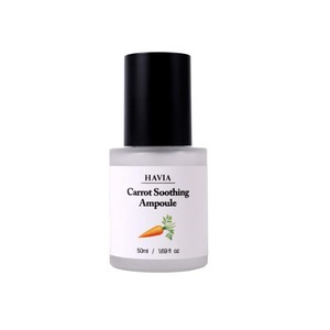 เซรั่มบำรุงผิวหน้าแครอท [J&G Cosmetics] พร้อมด้วยการดูแลผิวแบบ Skin Conditioning Care HAVIA Carrot Soothing Ampoule Liposomal PDRN - Product Image 2