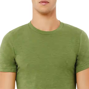 Camiseta de Cuello Redondo 100% Algodón para Hombre y Mujer, de Alta Calidad, con Logotipo Impreso en Serigrafía, Corte Holgado y Extra Grande - Product Image 3