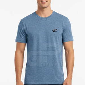 เสื้อยืดลำลองผู้ชายสุดเทรนดี้ ผลิตจากเส้นใยไม้ไผ่ เนื้อผ้านุ่ม ระบายอากาศได้ดี ทรงทันสมัยและสวมใส่สบายทุกวัน - Product Image 4