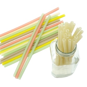 Pajitas de Arroz al por Mayor Hechas de Arroz, con Sabor a Manzana, Variedad de Tamaños, Sin Químicos y de Buena Durabilidad. - Product Image 1