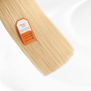 Extensiones de cabello humano sin procesar 100% de alta calidad Super doble dibujado punta plana fina multifuncional suave preadherido - Product Image 3