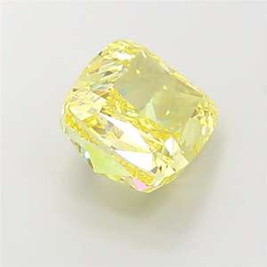 Diamante CVD Amarillo de Corte Cojín Grande, Certificado por IGI, para Anillos Personalizados, Joyería de Alta Gama y Estudios de Diseño - Product Image 2