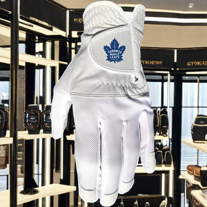 ผู้ชายหนังแกะถุงมือกอล์ฟลื่นโลโก้ที่กําหนดเองโดยลูกค้าถุงมือหนัง Cabretta แท้ในราคาถูกขายส่ง - Product Image 3