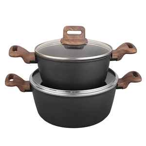 Olla de Acero Inoxidable con Tapa de Vidrio, Grande, Compatible con Inducción, para Sopa y Guisos, Utensilio de Cocina Resistente - Product Image 2