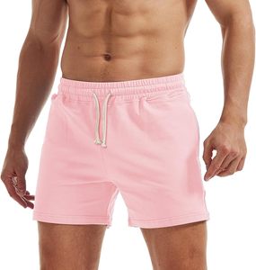 Mens Classic Cargo Shorts Elastic Waist Drawstring Pocket Casual Summer Beach Outdoor Lightweight Breathable Gym Training Shorts - Product Image 2