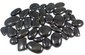 Aamna Gems Pierre de Shungite Naturelle Blanche Polie Cabochon pour la Fabrication de Bijoux Protection EMF Cristal Certifié par un tiers Vente en Gros - Product Image 6