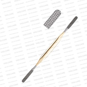 Râpe chirurgicale Fomon Black Diamond Push-Pull 8,5 pouces en carbure de tungstène à double extrémité pour rhinoplastie et osseux, par Vaslcare - Product Image 3