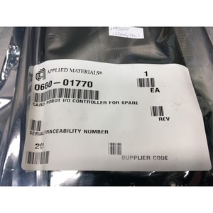 AMAT 0660-01770 บอร์ดควบคุม I/O สำหรับ Card Robot - อุปกรณ์และอะไหล่เซมิคอนดักเตอร์ระดับโลกที่เชื่อถือได้ - Product Image 1