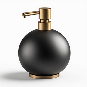 Luxury Minimalist Brass <b>Soap</b> <b>Dispenser</b> Built For Modern Interiors Offering Clean Design And Reliable Daily Functionality - Product Image 2