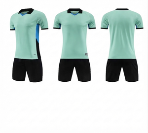 DROGEN EXPORT Uniformes de Fútbol Personalizados al por Mayor, Impresión Digital, Secado Rápido, Transpirables, Ecológicos, 100% Poliéster Malla, Personalizables - Product Image 1