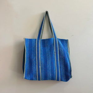 Bolso Tote Boho Hecho a Mano con Acolchado Kantha para Mujer, Bolsas de Compras - Product Image 1