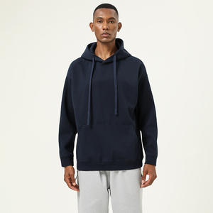 Sweat à capuche personnalisé imprimé, en molleton épais 350 g/m², style streetwear hip-hop, décontracté pour homme - Product Image 4