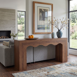 Mesa Consola Moderna <span class=keywords><strong>para</strong></span> Entrada, <span class=keywords><strong>Pasillo</strong></span> o Sala de Estar, Mueble de Almacenamiento de Metal y Madera <span class=keywords><strong>para</strong></span> Villa - Product Image 3