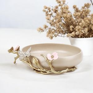 ชามเสิร์ฟพร้อมชามใส่ผลไม้ทำจากอลูมิเนียมและเหล็กคุณภาพเยี่ยมชามเสิร์ฟจาก Acme อินเดีย - Product Image 1